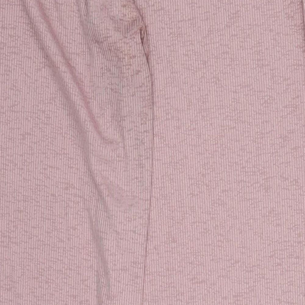 SheIn Womens Pink  Polyester Trousers  Size M L27.5 in Regular