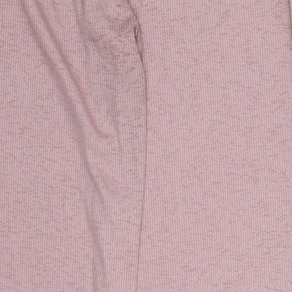 SHEIN Womens Pink  Polyester Trousers  Size M L27.5 in Regular