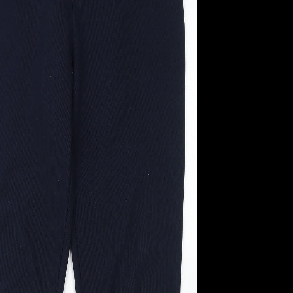 Preworn Womens Blue  Polyester Dress Pants Trousers Size 20 L29 in Regular