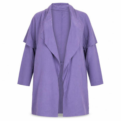 Kirsten Krog Design Womens Purple   Jacket  Size 16