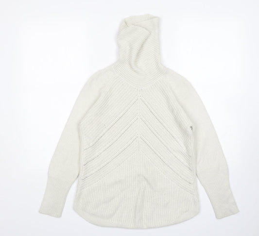 Monsoon Womens Beige Roll Neck   Pullover Jumper Size S