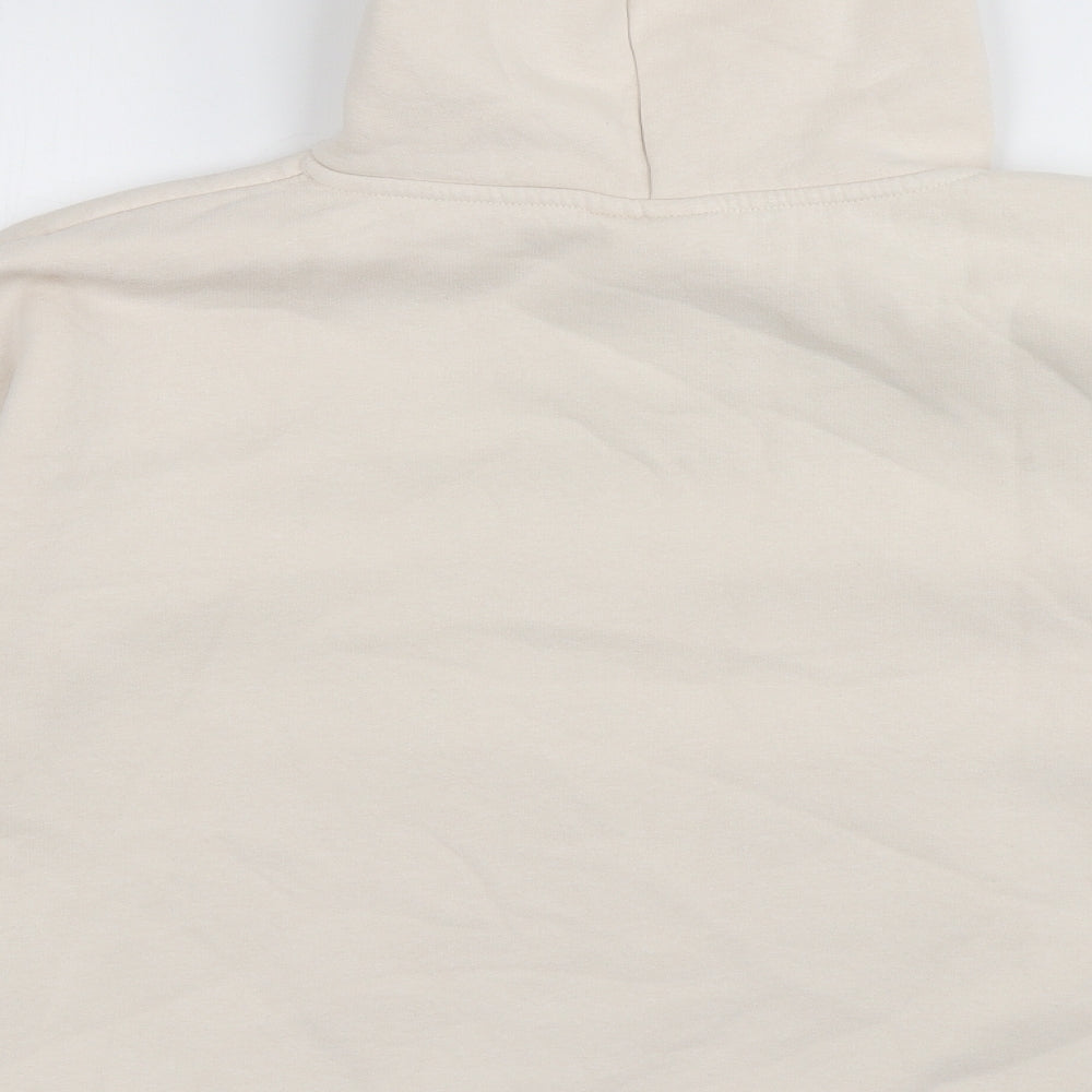 Chelsea peers Womens Beige  Cotton Pullover Hoodie Size M  Pullover