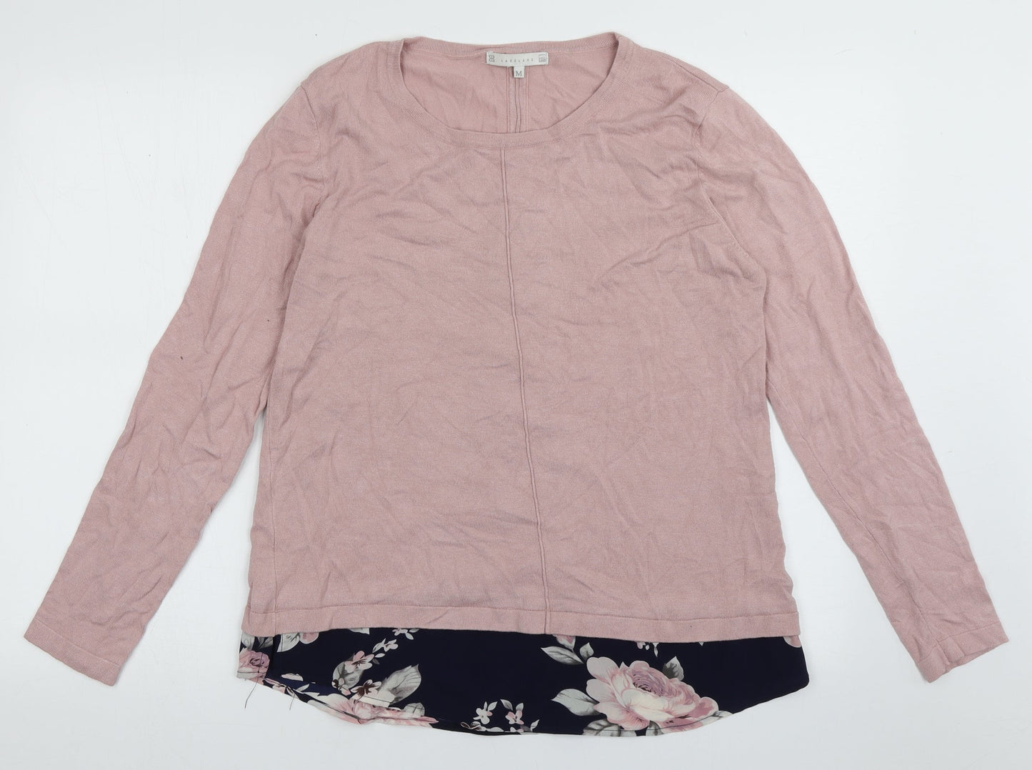 Lakeland Womens Pink  Viscose Pullover Sweatshirt Size M  Pullover