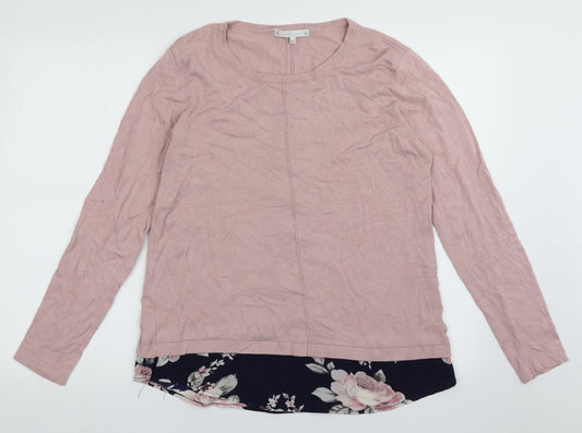 Lakeland Womens Pink  Viscose Pullover Sweatshirt Size M  Pullover