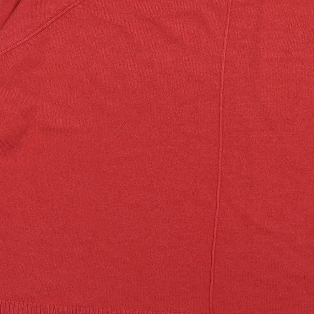 sainsburys Womens Pink Crew Neck  Acrylic Pullover Jumper Size 18
