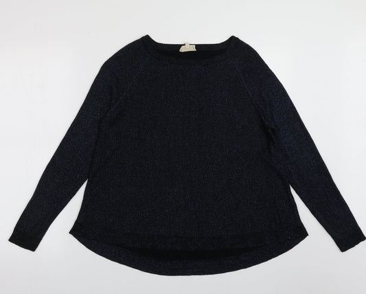 Phase Eight Womens Blue  Polyester Pullover Sweatshirt Size 12  Pullover