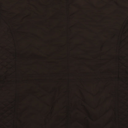 EWM Womens Brown   Puffer Jacket Jacket Size 14  Zip