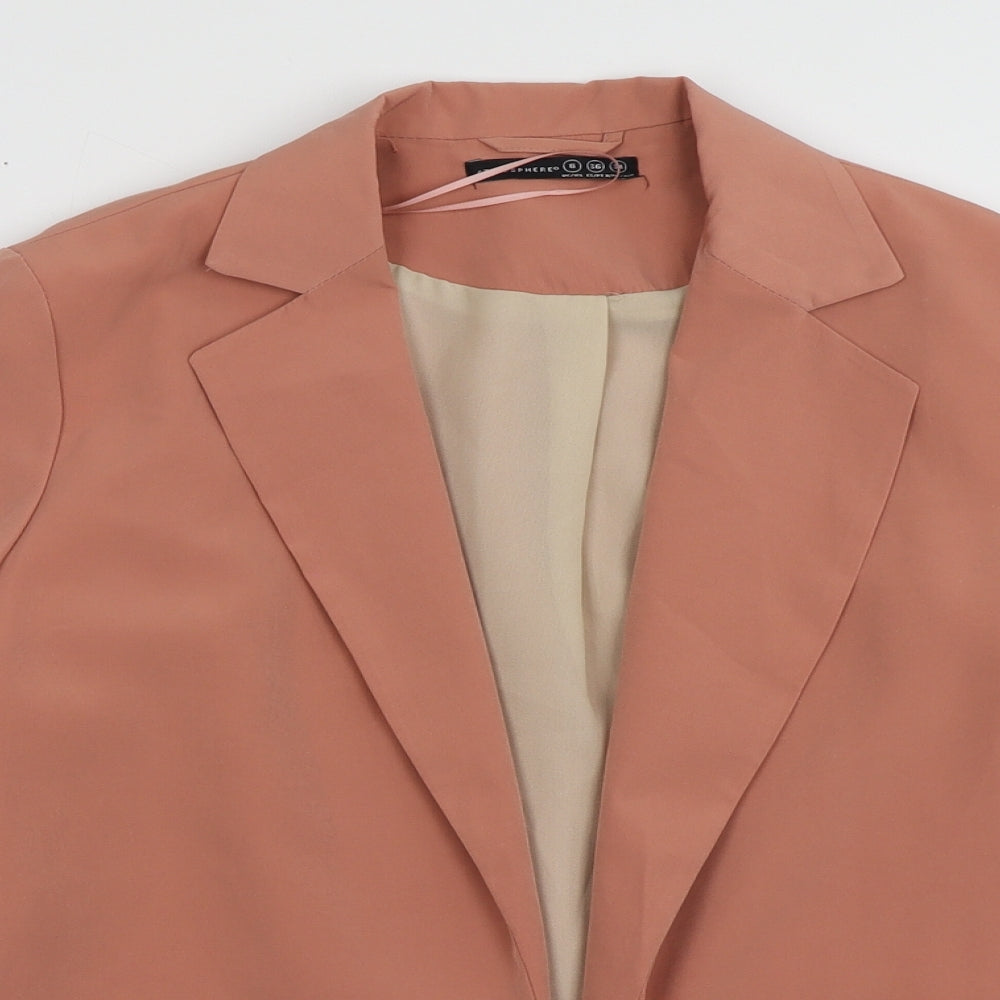 primak Womens Pink   Jacket Blazer Size 8