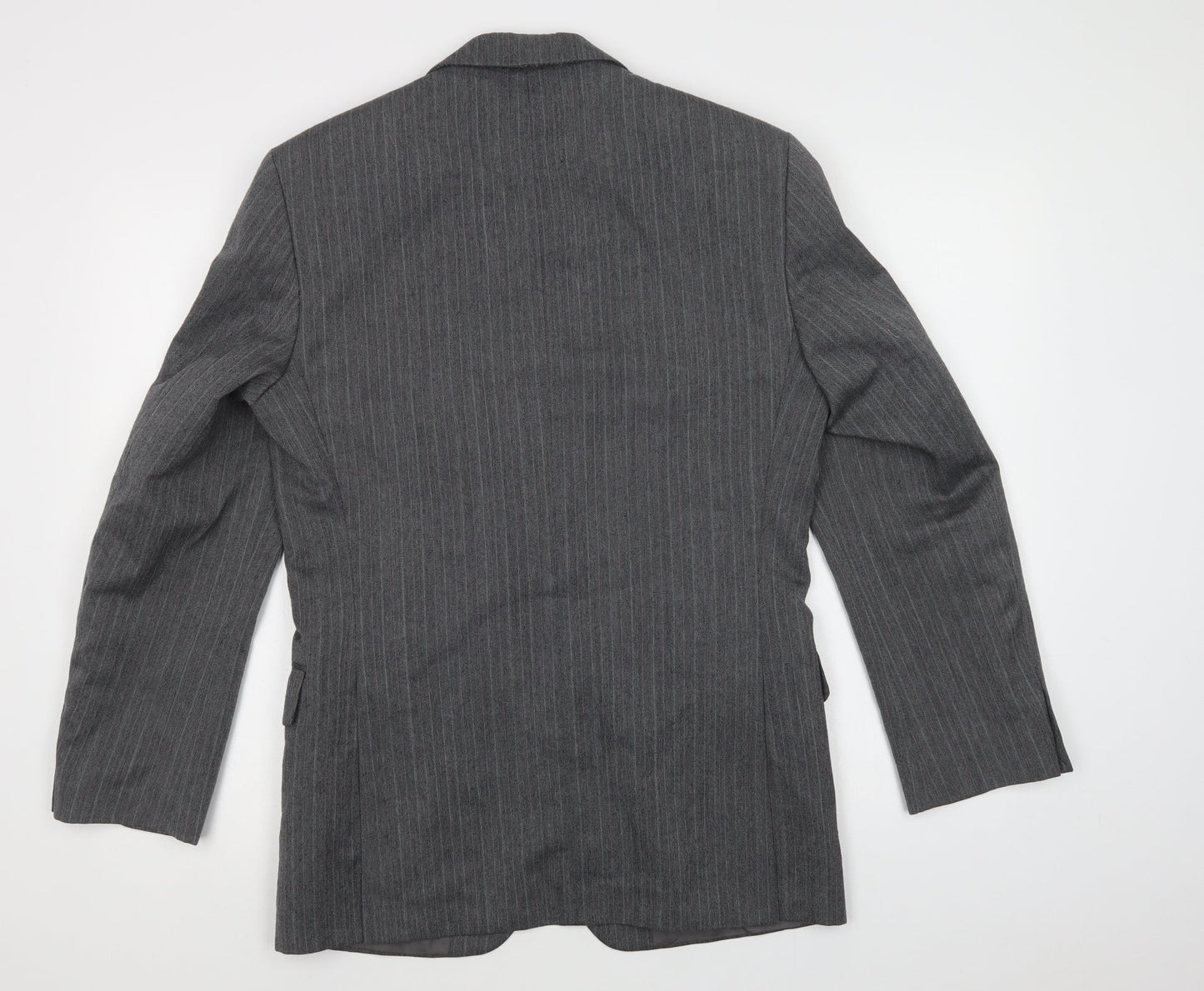 M&S Mens Grey   Jacket Blazer Size M  Button