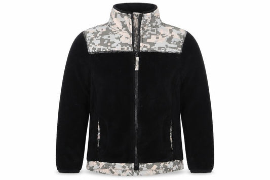 Pink Anie Girls Black   Jacket  Size 7-8 Years