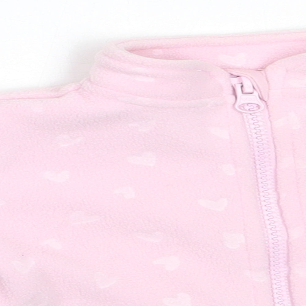 Dunnes Stores Girls Pink   Jacket  Size 0-3 Months