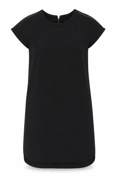 Atmosphere Womens Black  Polyester Shift  Size 8  Round Neck