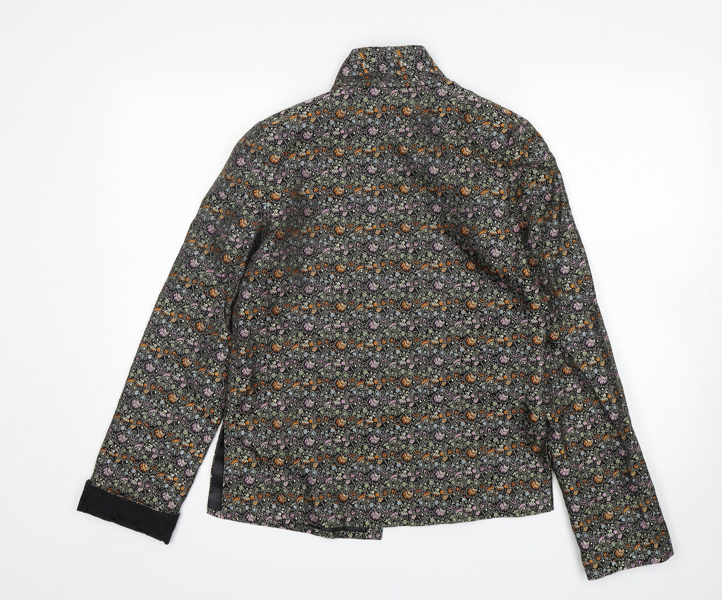 Henki Womens Multicoloured Floral  Jacket Blazer Size M