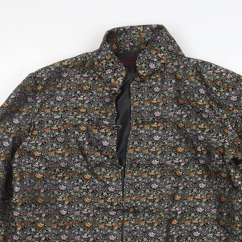 Henki Womens Multicoloured Floral  Jacket Blazer Size M