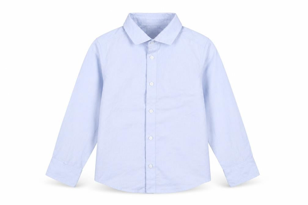 Urban rascals Boys Blue  Polyester Basic Button-Up Size 6 Years Collared