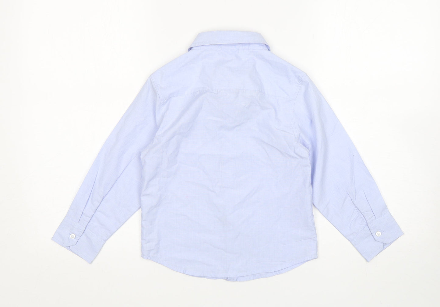 Urban rascals Boys Blue  Polyester Basic Button-Up Size 6 Years Collared