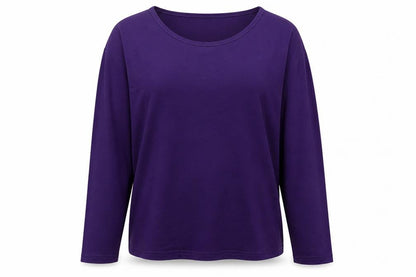 GW Classy Womens Purple  Polyester Pullover Sweatshirt Size XL  Pullover