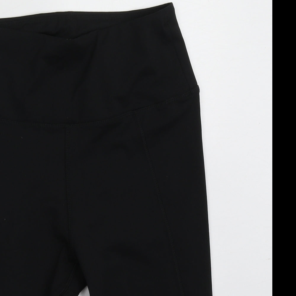 Preloved Primark Womens Black  Polyester Sweat Shorts Size 6 L10 in Regular - Detail