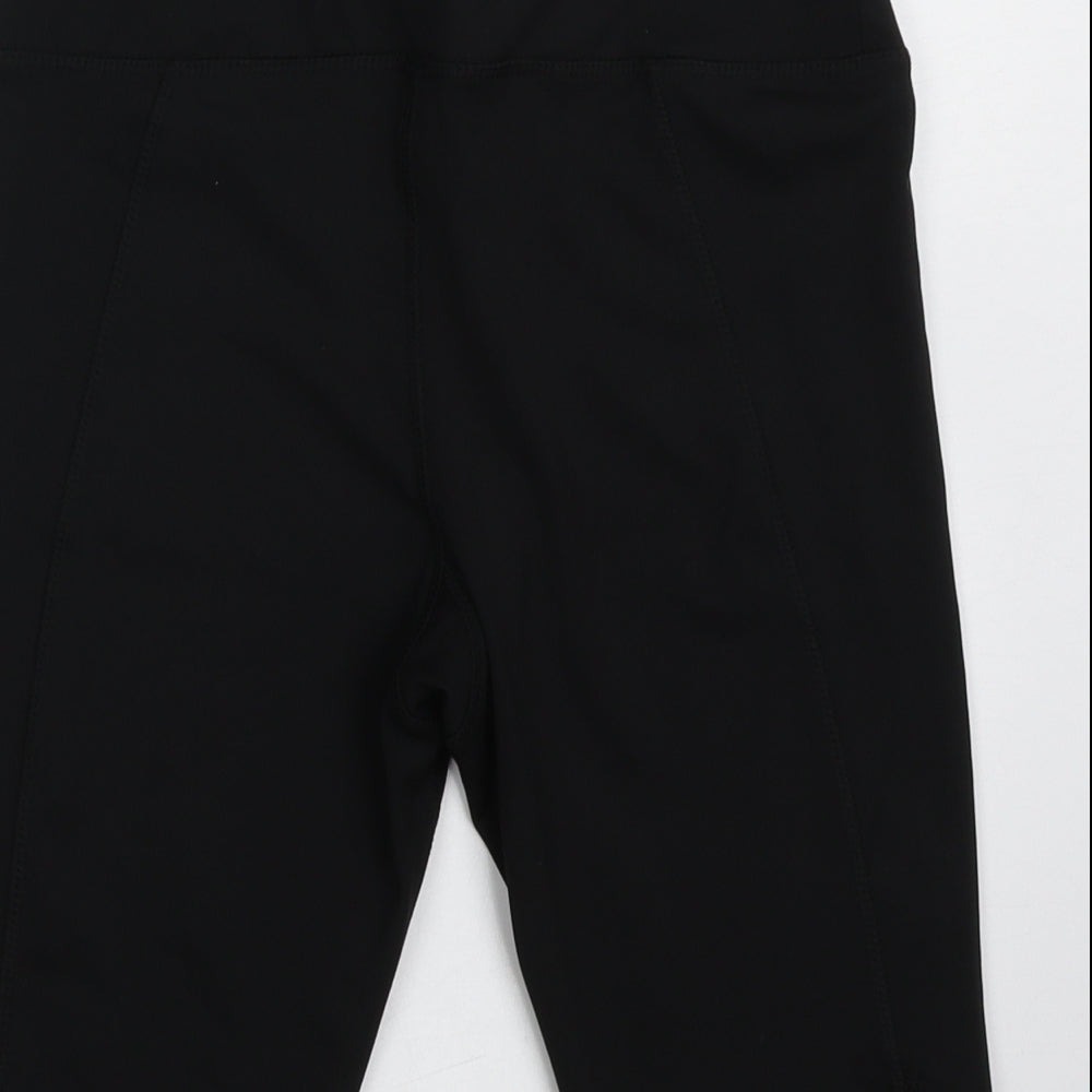 Preloved Primark Womens Black  Polyester Sweat Shorts Size 6 L10 in Regular - Label