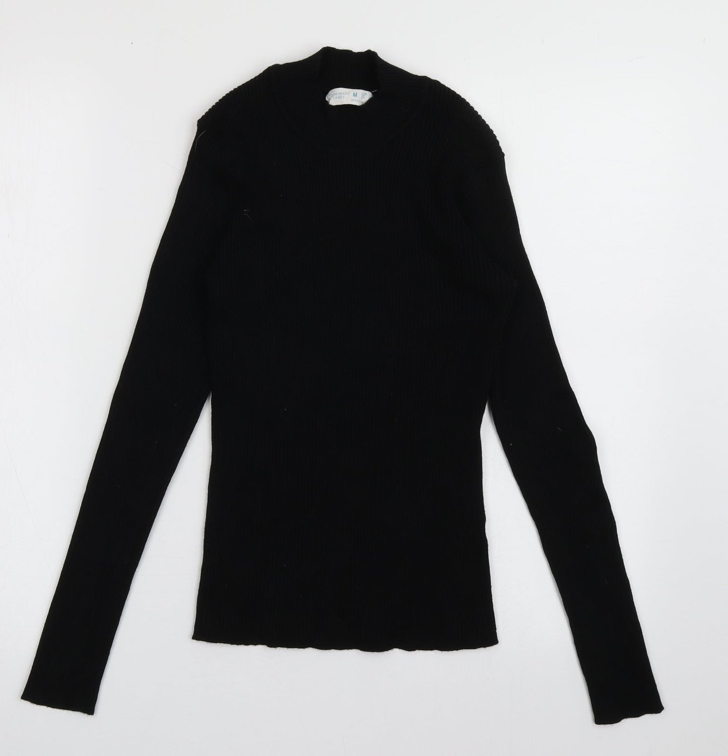 Primark Womens Black  Viscose Pullover Sweatshirt Size M  Pullover