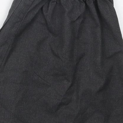 Dunnes Girls Grey  Polyester Pleated Skirt Size 4 Years  Regular  - School Wear