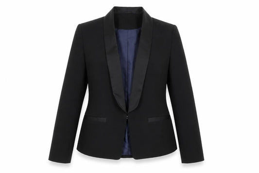 Atmosphere Womens Black  Polyester Jacket Suit Jacket Size 10