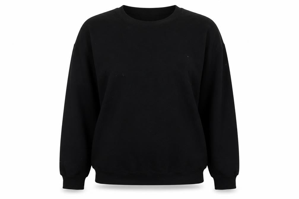 PRETTYLITTLETHING Womens Black  Cotton Pullover Sweatshirt Size S  Pullover - Los Angeles Calabasas