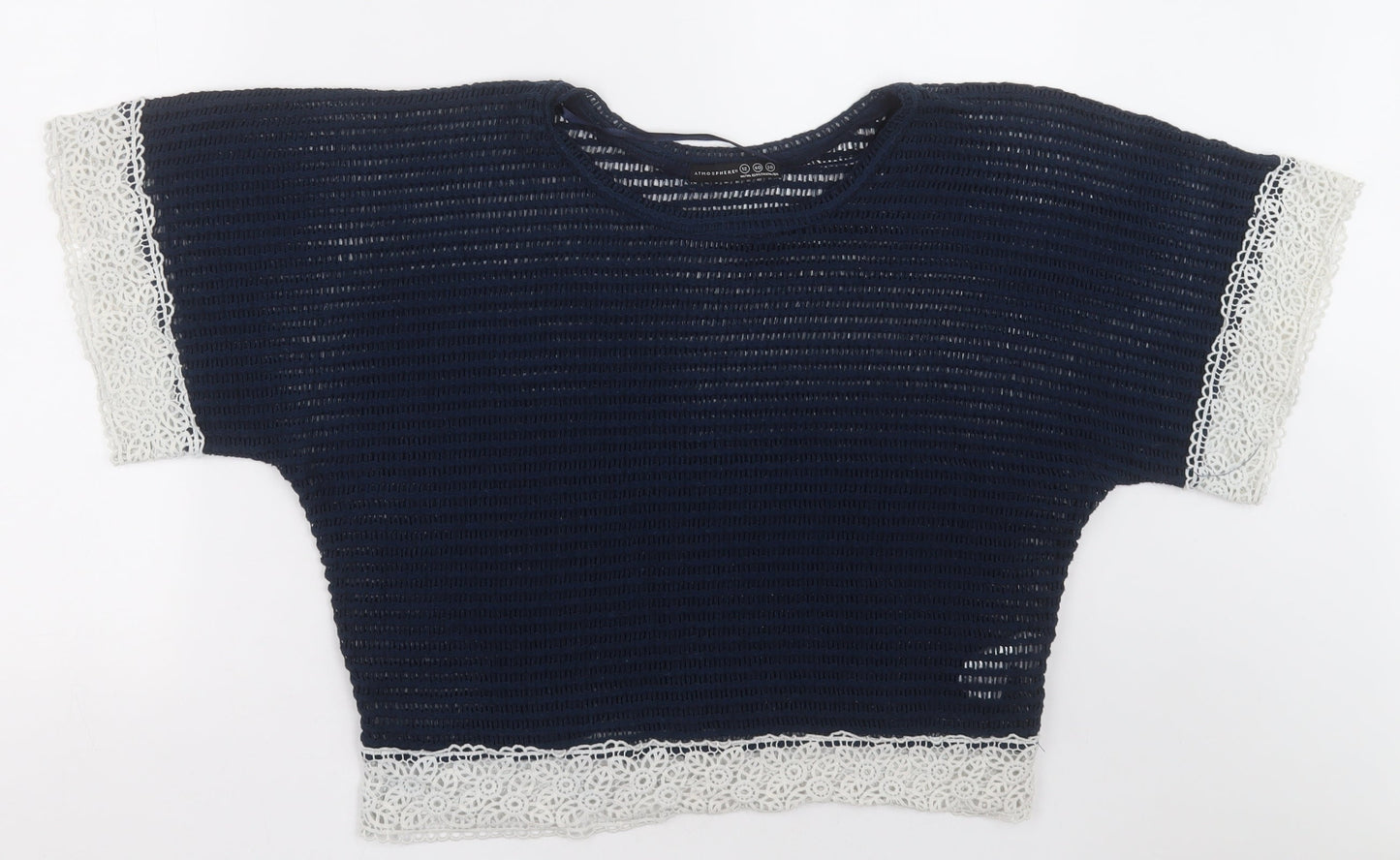 Primark Womens Blue  Polyester Pullover Sweatshirt Size 12  Pullover