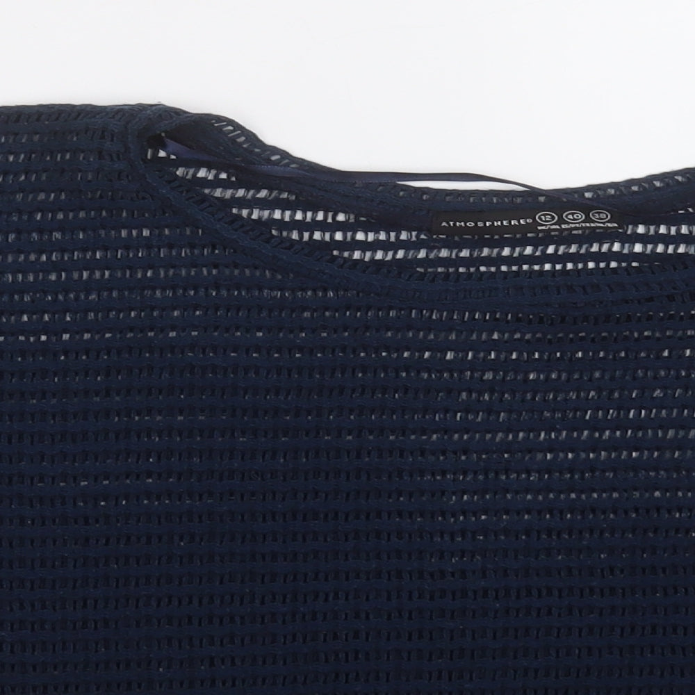 Primark Womens Blue  Polyester Pullover Sweatshirt Size 12  Pullover