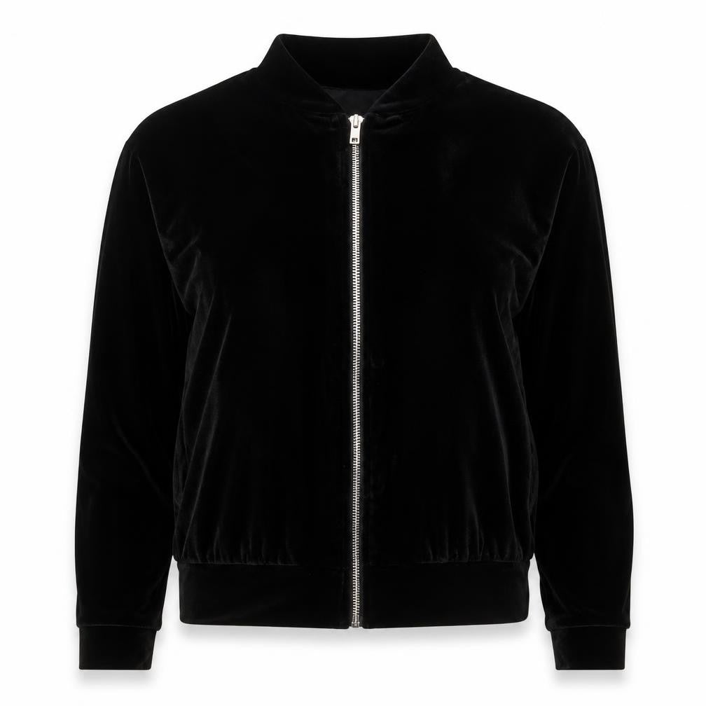 Boohoo Womens Black   Jacket  Size 8  Zip