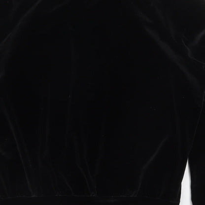Boohoo Womens Black   Jacket  Size 8  Zip