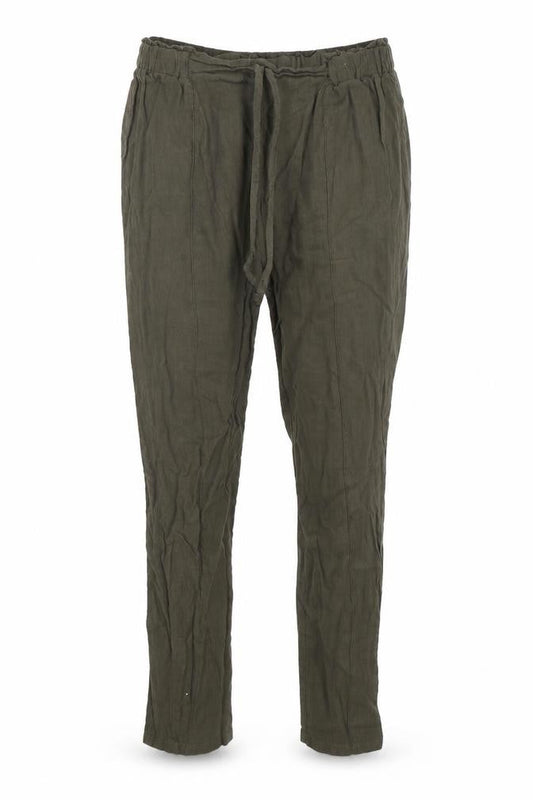 Shein  Womens Green  Cotton Bloomer Trousers Size L L26 in Regular