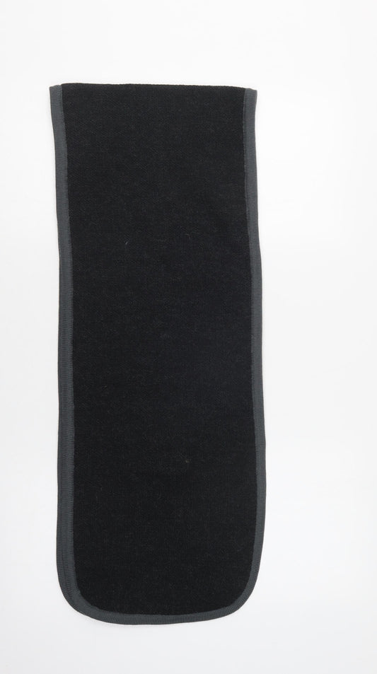 Tailored Image Mens Black  Acrylic Scarf  One Size