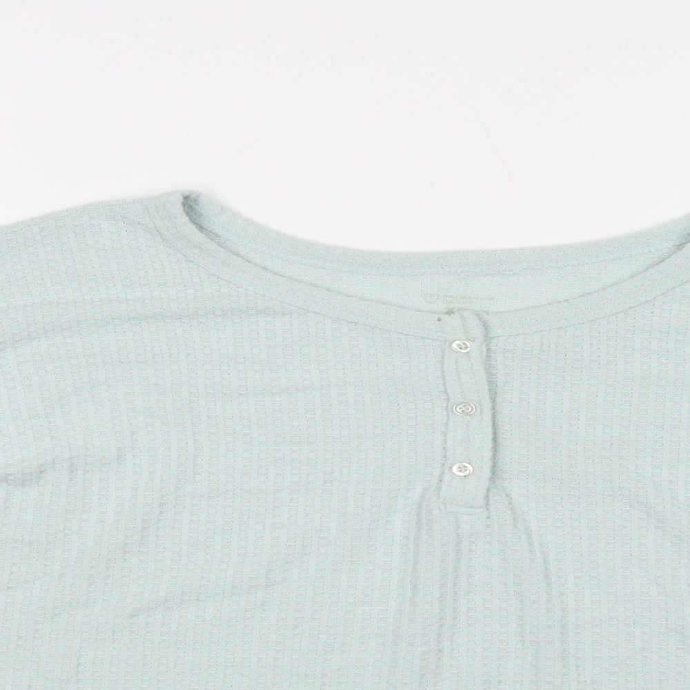 Primark Womens Green  Polyester Top Pyjama Top Size XS