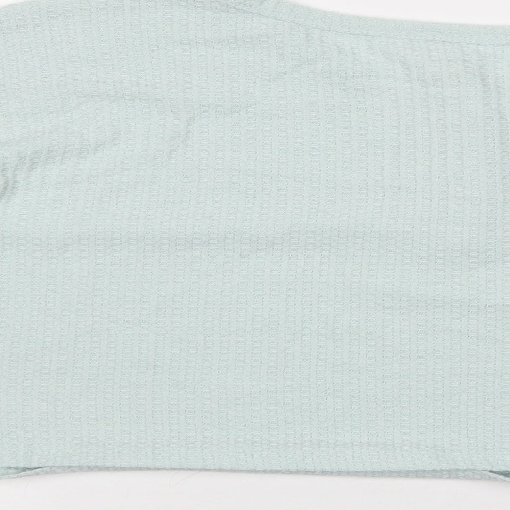 Primark Womens Green  Polyester Top Pyjama Top Size XS