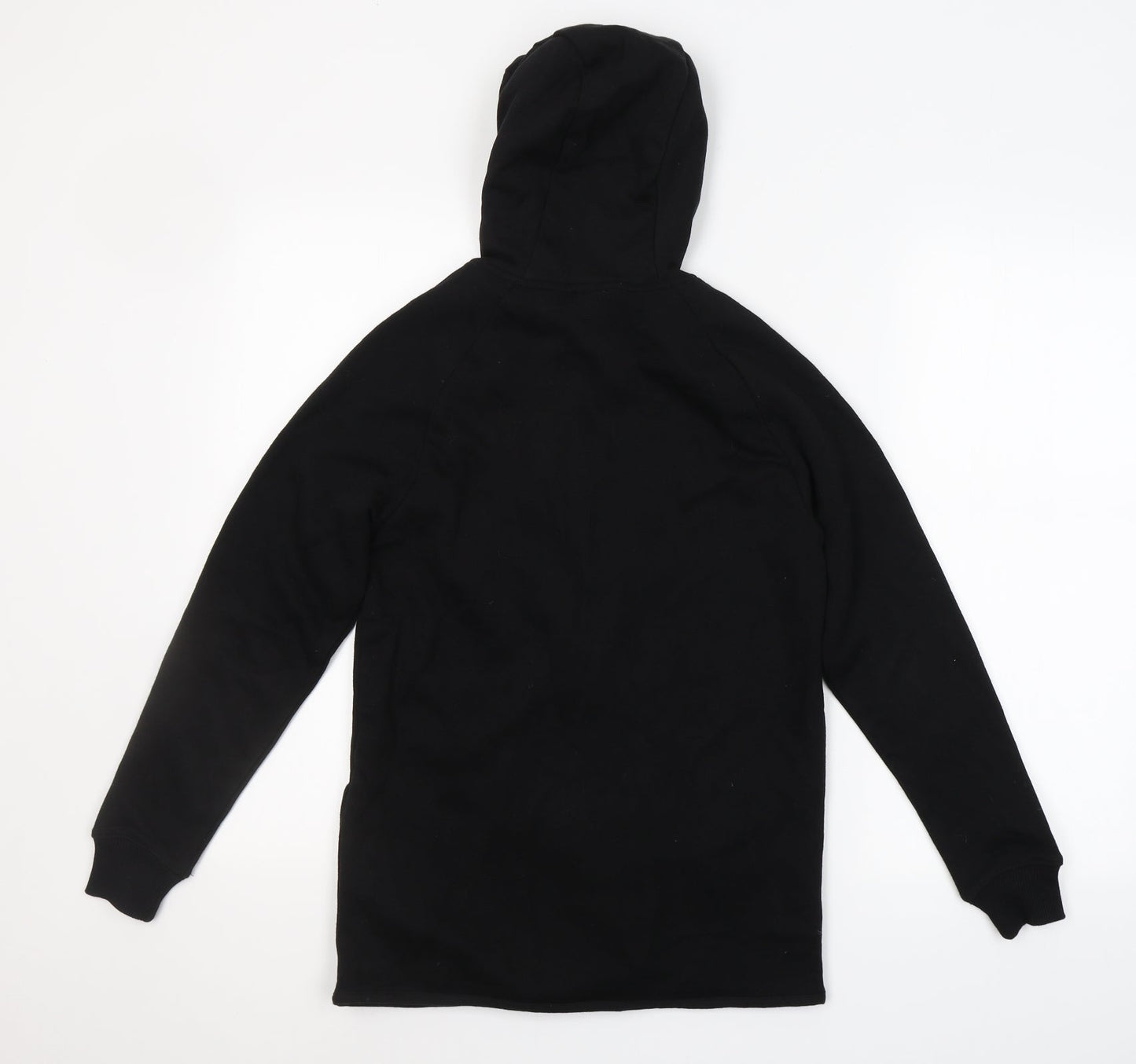 George Boys Black  Cotton Full Zip Hoodie Size 12-13 Years   - XBOX