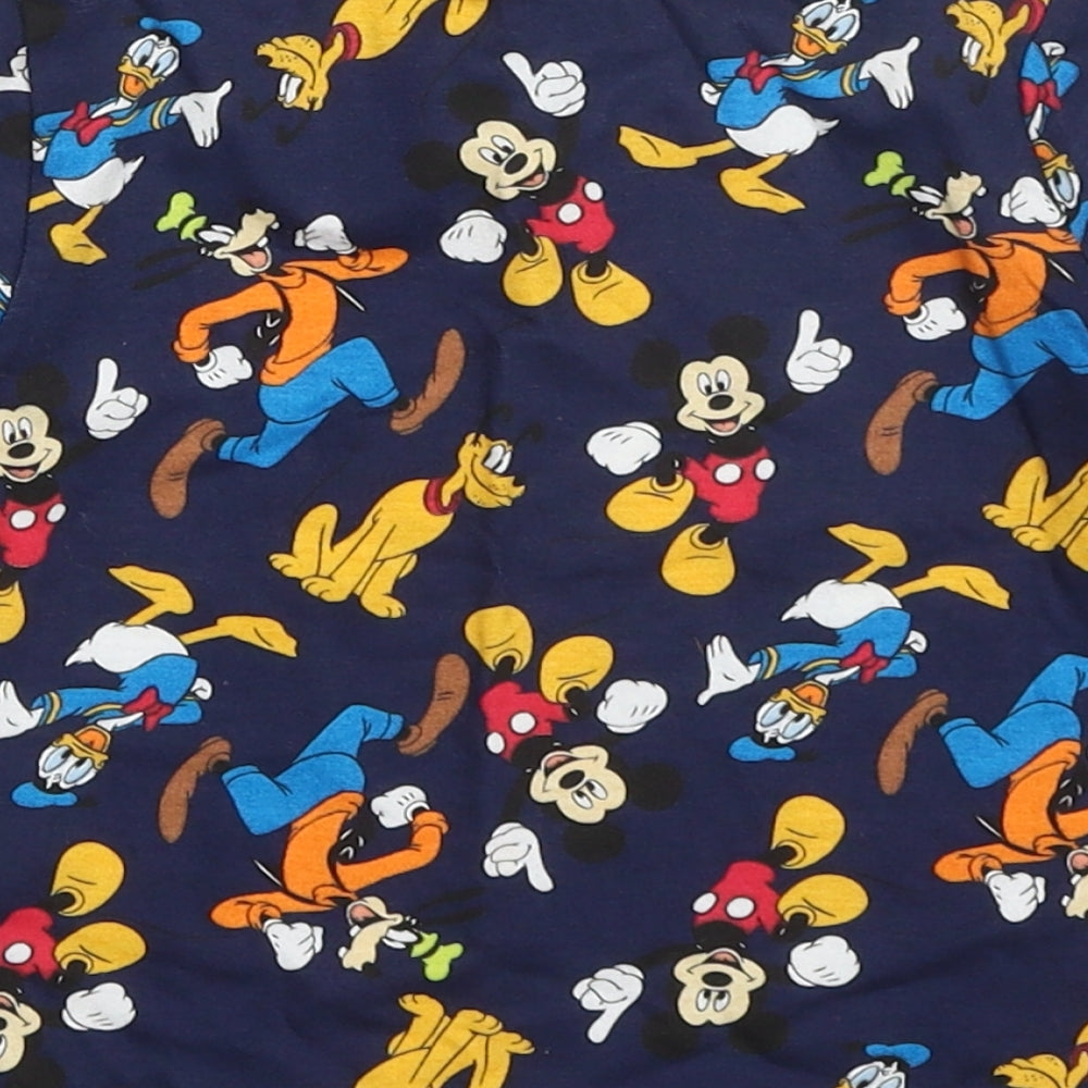 Primark Boys Multicoloured  Cotton Basic T-Shirt Size 18-24 Months Crew Neck Pullover - Mickey Mouse and Friends