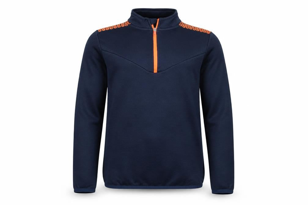 Dunnes Stores Boys Blue  Polyester Pullover Sweatshirt Size 8-9 Years  Zip