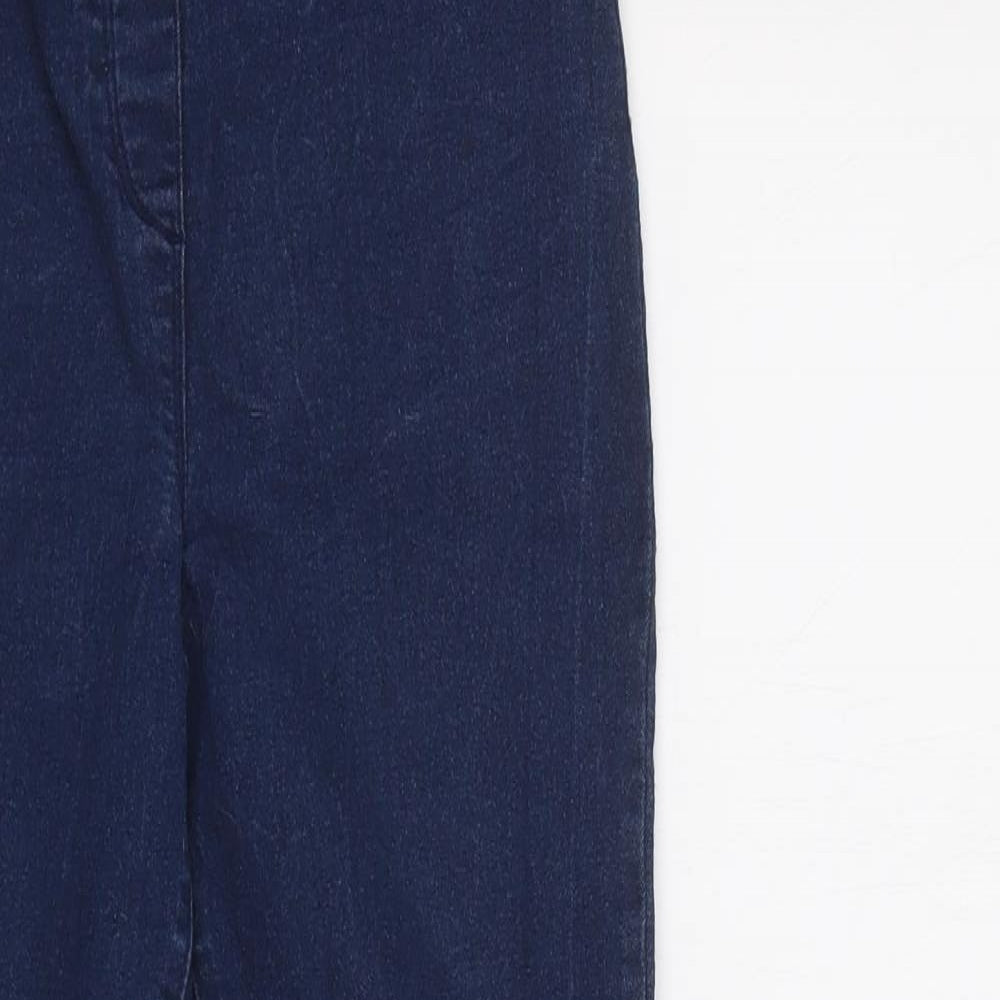 Studio Womens Blue  Cotton Jegging Jeans Size 12 L26 in Regular