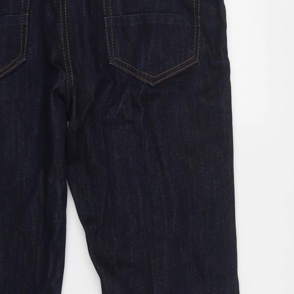 George Mens Blue  Cotton Skinny Jeans Size 36 L29 in Regular Button