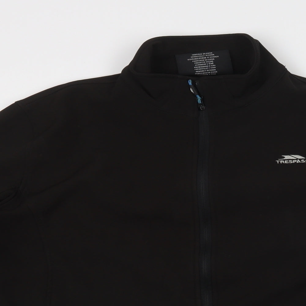 Trespass Mens Black   Windbreaker Jacket Size XL  Zip