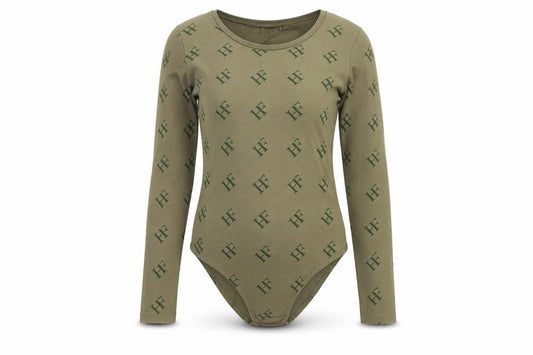 Holyfield Girls Green  Cotton Bodysuit One-Piece Size XS