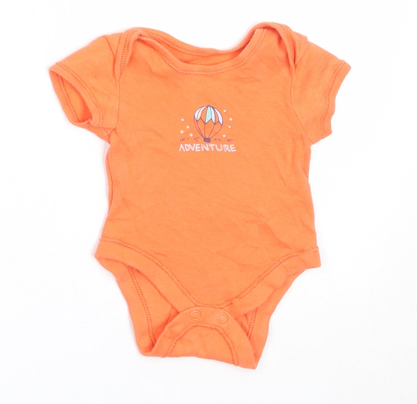 Primark Boys Pink  Cotton Babygrow One-Piece Size Newborn