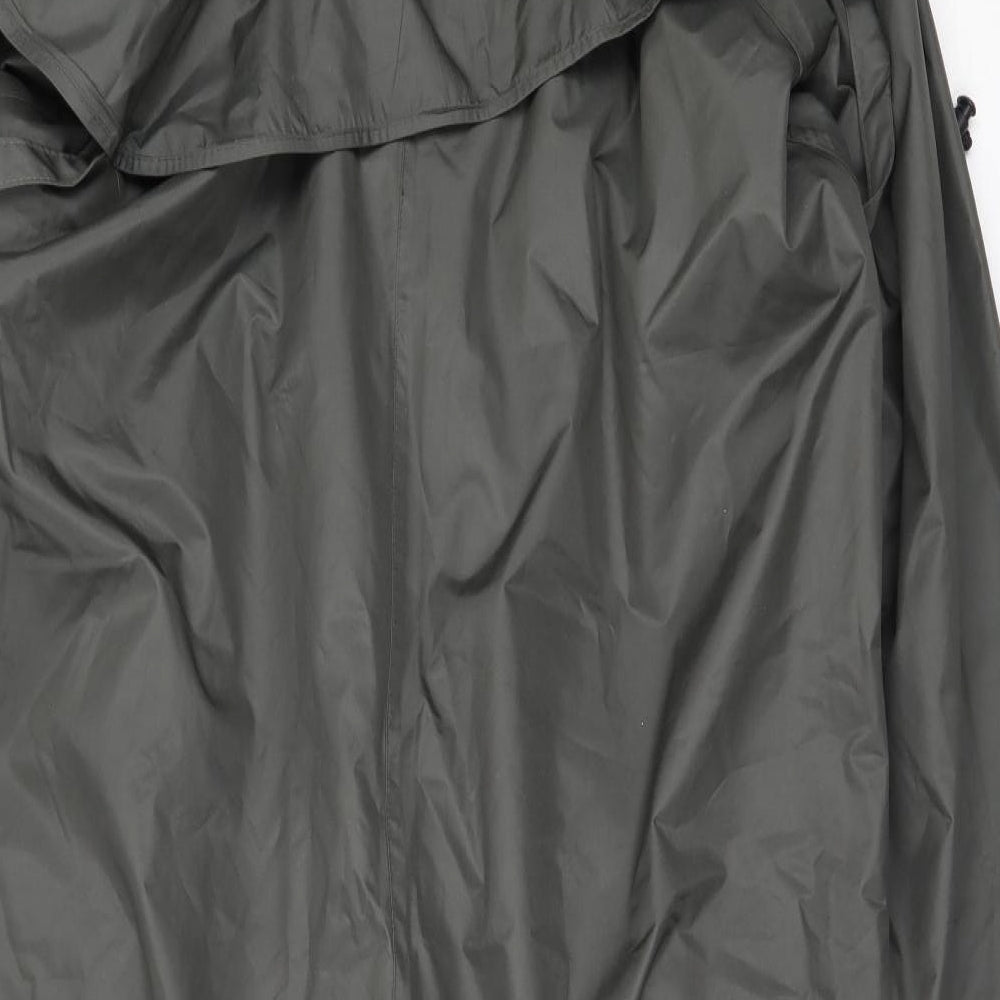 Country Estate Womens Green   Trench Coat Coat Size 18  Zip