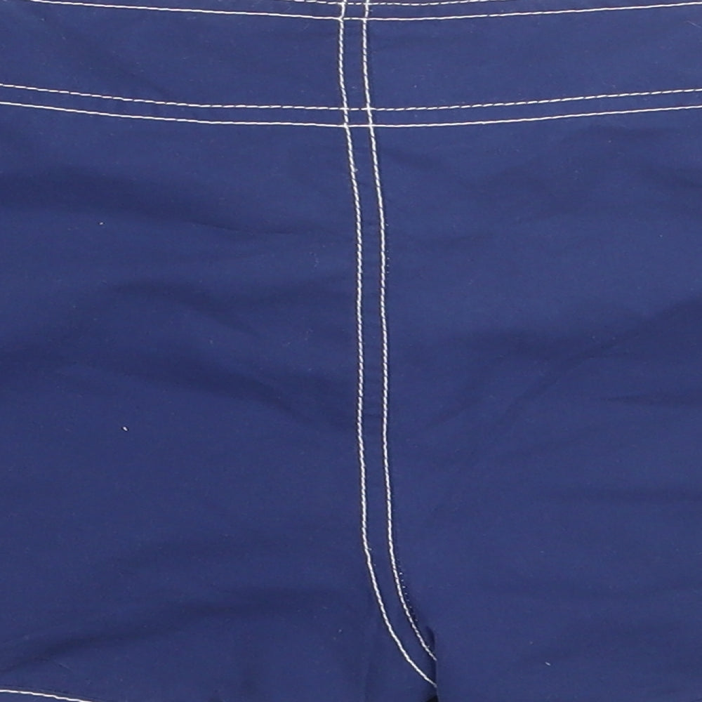 Primark Womens Blue  Polyester Hot Pants Shorts Size 10  Regular