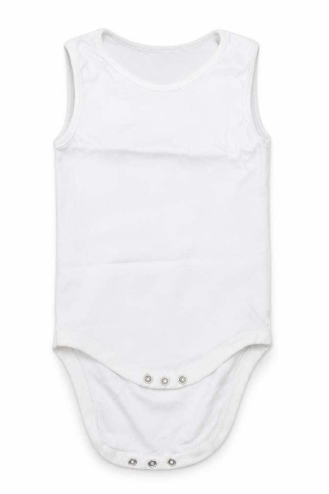 NEXT Girls White  Cotton Bodysuit One-Piece Size 2-3 Years  Button - Unisex
