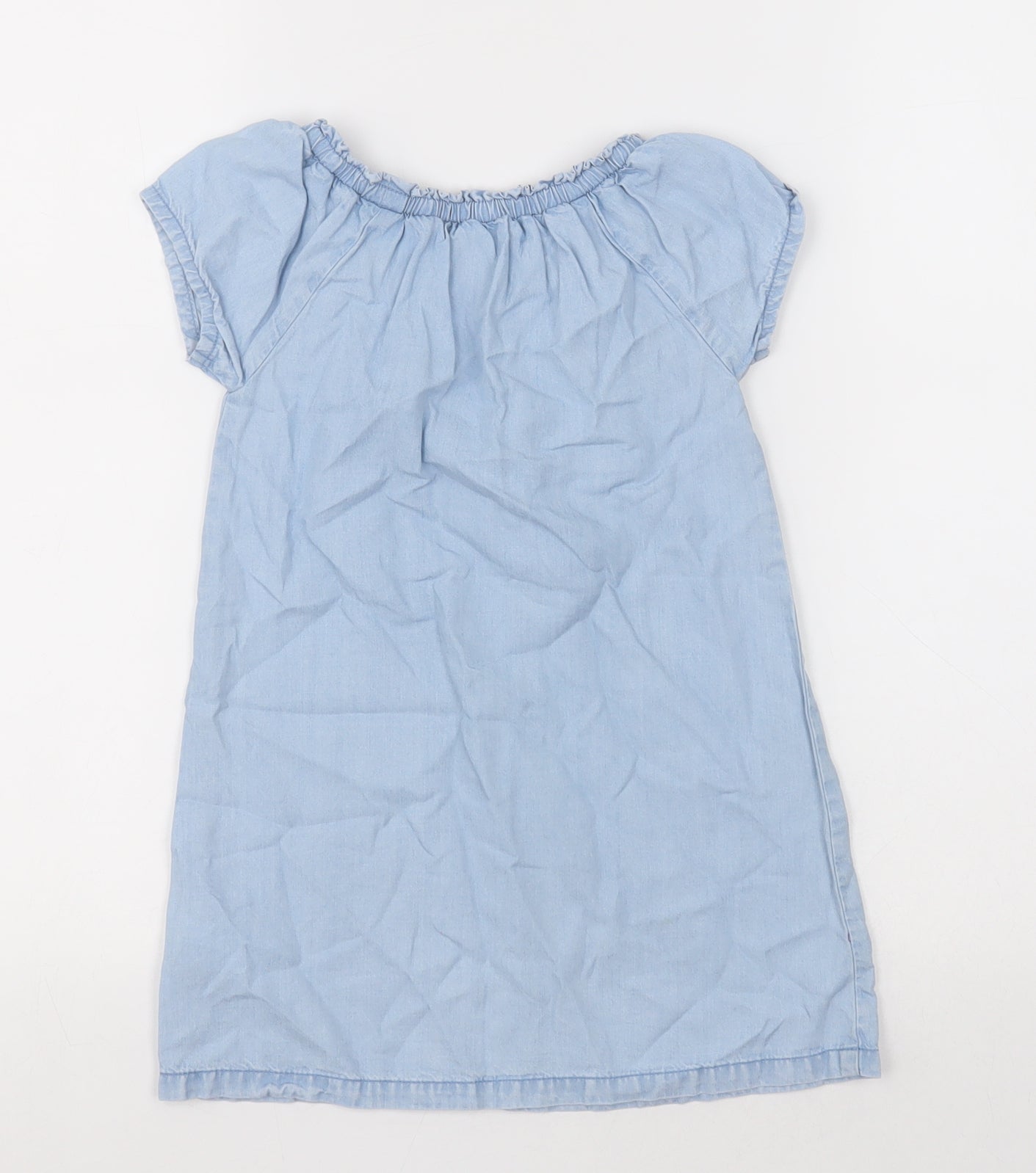 NEXT Girls Beige  Lyocell A-Line  Size 4 Years  Off the Shoulder Pullover