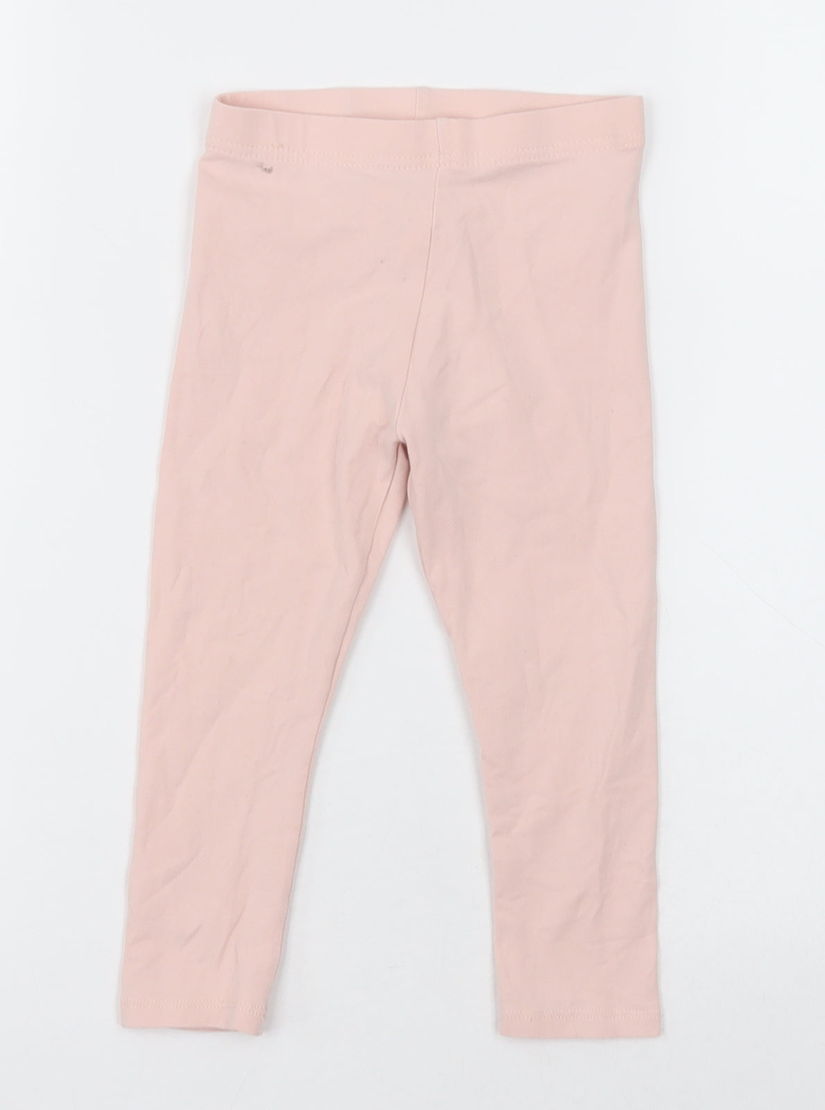 George Girls Pink  Cotton Capri Trousers Size 2-3 Years  Regular