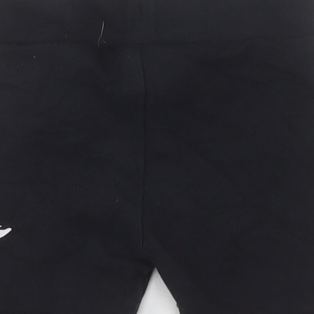 Nike Jordan Girls Black  Cotton Shorts Outfit/Set Size 24 Months