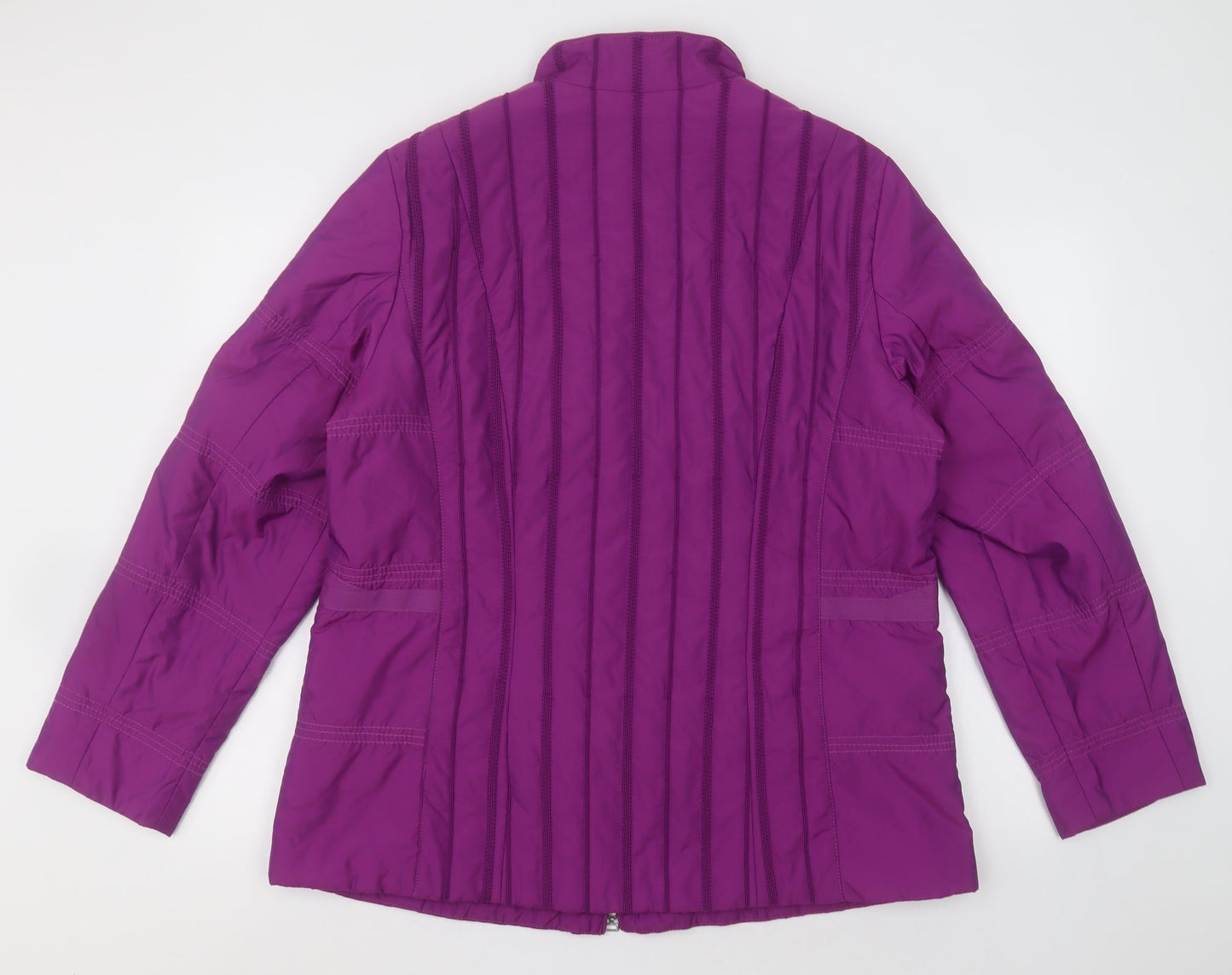 Jobis Womens Purple   Puffer Jacket Jacket Size 18  Zip
